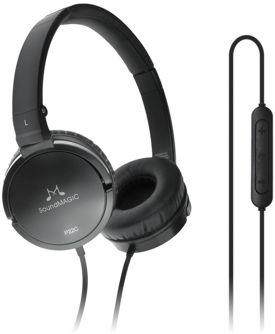 On-ear Headphones SoundMAGIC P22C Black