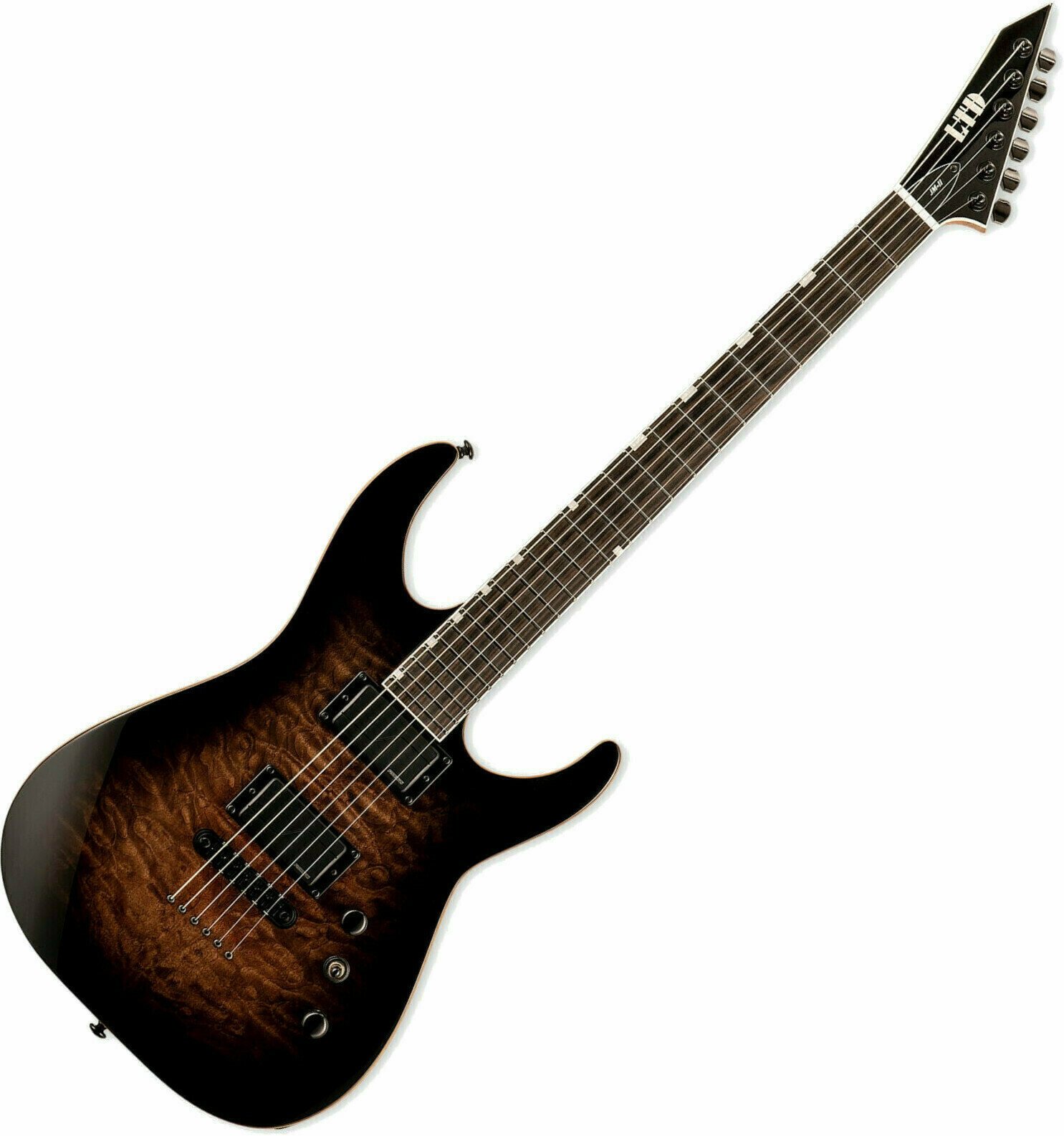 Electric guitar ESP LTD JM-II Josh Middleton Signature Black Shadow Burst