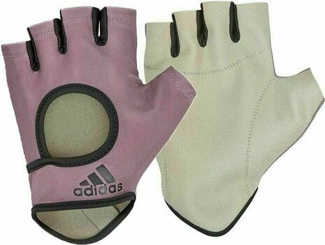 Fitness Gloves Adidas Essential Women's Purple M Fitness Gloves - 1