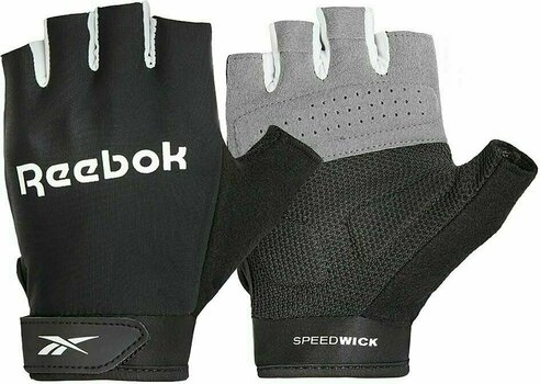 Mănuși de fitness Reebok Fitness Gloves Black M Mănuși de fitness - 1