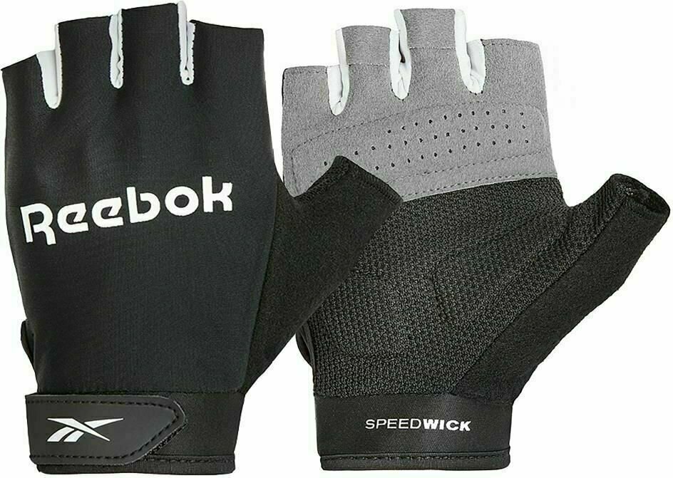 Fitness rukavice Reebok Fitness Gloves Black L Fitness rukavice