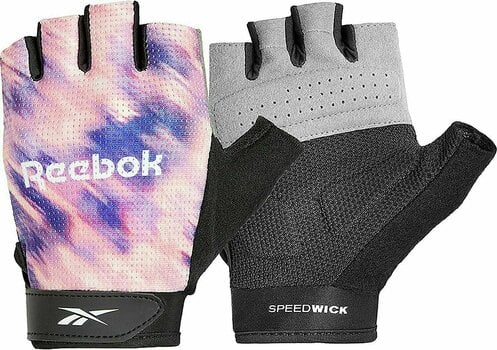 Fitness Gloves Reebok Fitness Women's Gloves Pink S Fitness Gloves - 1