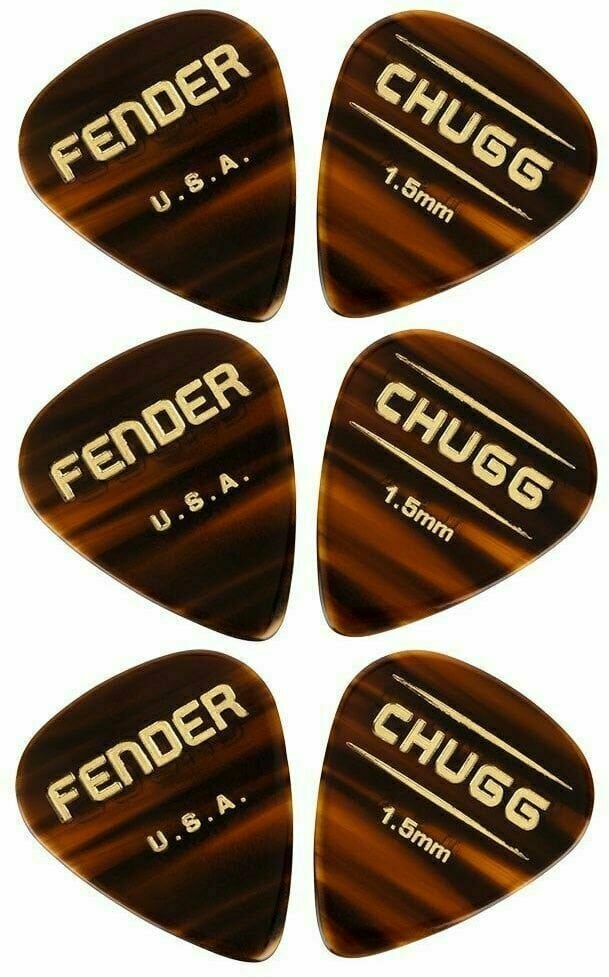 Médiators Fender Chug 351 Picks 6-Pack Médiators