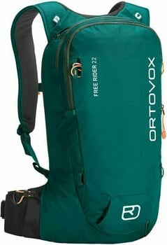 СКИ пътна чанта Ortovox Free Rider 22 Pacific Green СКИ пътна чанта - 1