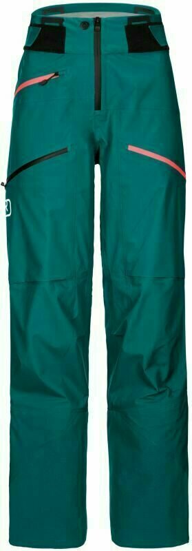 Pantalons de ski Ortovox 3L Deep Shell W Pacific Green M