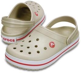 Crocs Crocband Clog Unisex Adult Stucco/Melon 38-39 Crocs Crocband Clog Unisex Adult Stucco/Melon 38-39