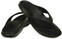 Unisex cipele za jedrenje Crocs Classic Flip Black 42-43