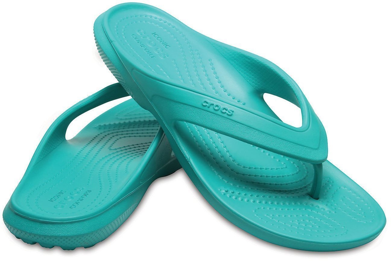 Unisex Schuhe Crocs Classic Flip Tropical Teal 36-37