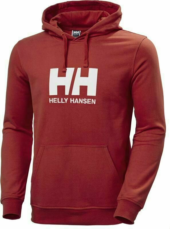 Majica s kapuljačom Helly Hansen Men's HH Logo Majica s kapuljačom Red M