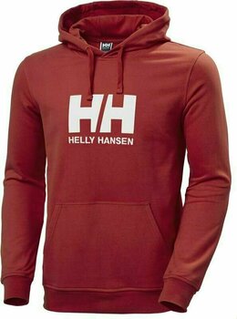 Kapuzenpullover Helly Hansen Men's HH Logo Kapuzenpullover Red M - 1