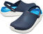 Unisex cipele za jedrenje Crocs LiteRide Clog Navy/White 43-44