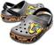 Zapatos para barco de niños Crocs Crocband Fun Lab Graphic Clog Kids Slate Grey 24-25