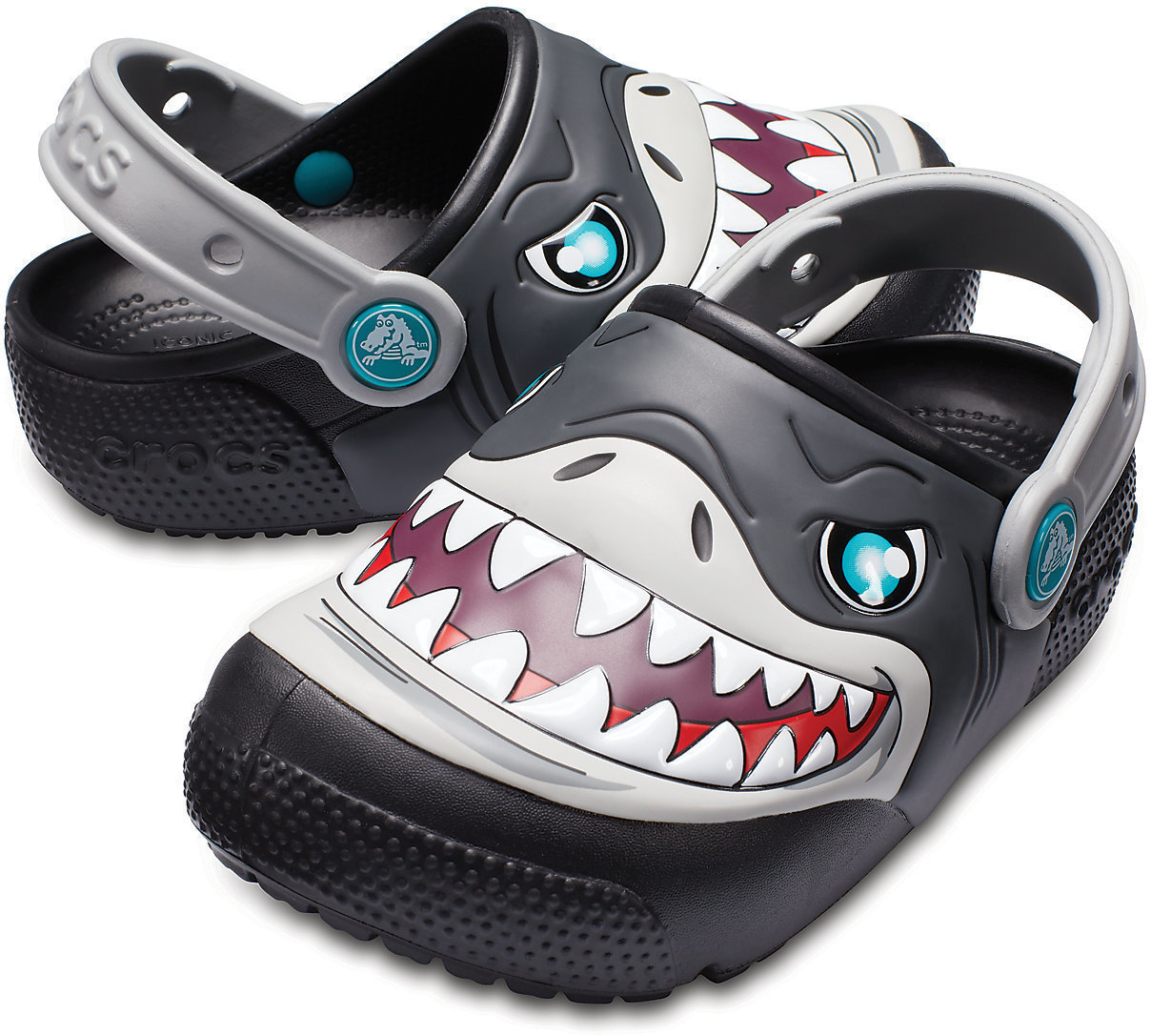 Детски обувки Crocs Fun Lab Lights Clog Kids Black 28-29