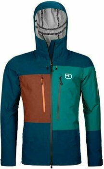 Skijacke Ortovox 3L Deep Shell M Petrol Blue L Skijacke - 1