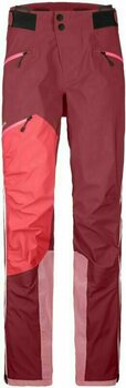 Spodnie outdoorowe Ortovox Westalpen 3L W Dark Blood M Spodnie outdoorowe - 1