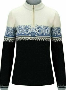 Ski-trui en T-shirt Dale of Norway Moritz Womens Sweater Navy/White/Ultramarine M Trui - 1