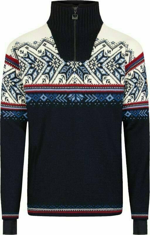 Dale of Norway Vail Waterproof Midnight Navy/Red Rose/Off White XL