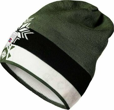 Zimowa czapka Dale of Norway Geilolia Dark Green/Off White/Black UNI Zimowa czapka - 1