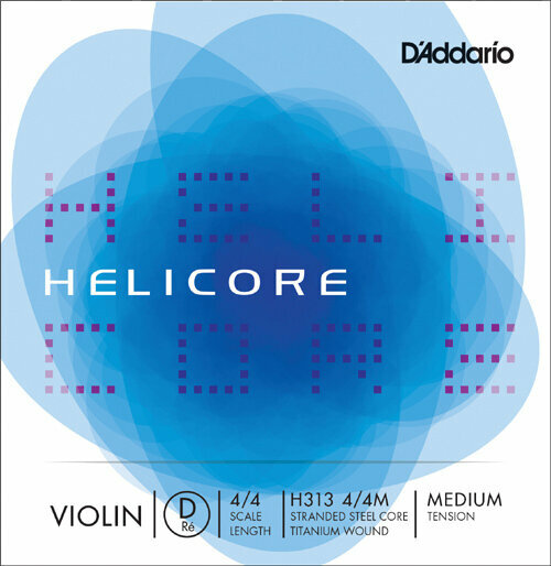 Struny do skrzypiec D'Addario H313 4/4M Helicore D