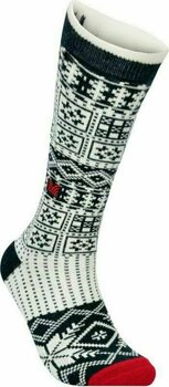 Chaussettes trekking et randonnée Dale of Norway OL History High Navy/Off White/Raspberry L Chaussettes trekking et randonnée - 1