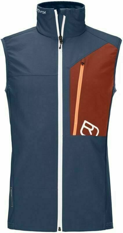 Geacă schi Ortovox Berrino Vest M Blue Lake L Geacă schi