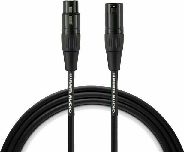 Microphone Cable Warm Audio Pro-XLR-3' Black 0,9 m
