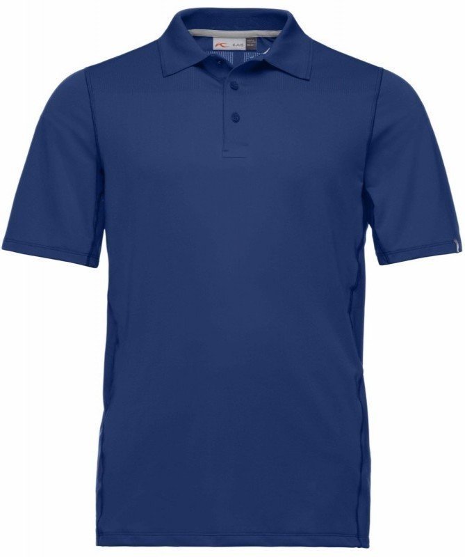 Polo Shirt Kjus Men Seapoint Engineered Polo S/S Atlanta Blue 48