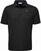 Camisa pólo Kjus Silas Mens Polo Shirt Black/Atlanta Blue 48