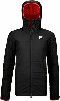 Ski Jacket Ortovox Swisswool Zinal W Black Raven M Ski Jacket - 1