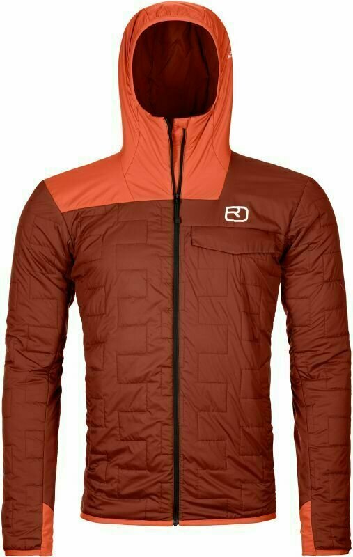 Outdoor Jacket Ortovox Swisswool Piz Badus M Clay Orange L Outdoor Jacket