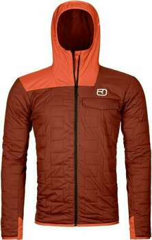 Outdoor Jacket Ortovox Swisswool Piz Badus M Clay Orange L Outdoor Jacket - 1