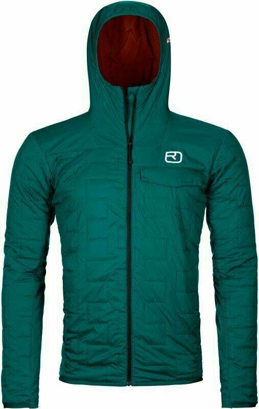 Giacca outdoor Ortovox Swisswool Piz Badus M Pacific Green M Giacca outdoor