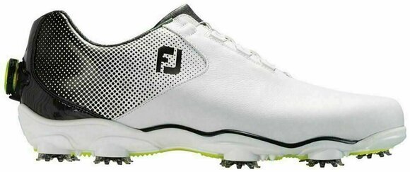Pantofi de golf pentru bărbați Footjoy DNA Helix Alb-Negru 45 - 1
