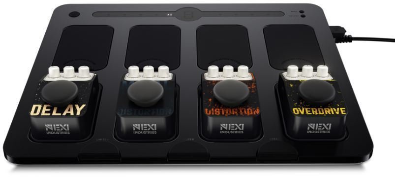 Pedalboard, Case für Gitarreneffekte Nexi Industries Metal Ultra Starter
