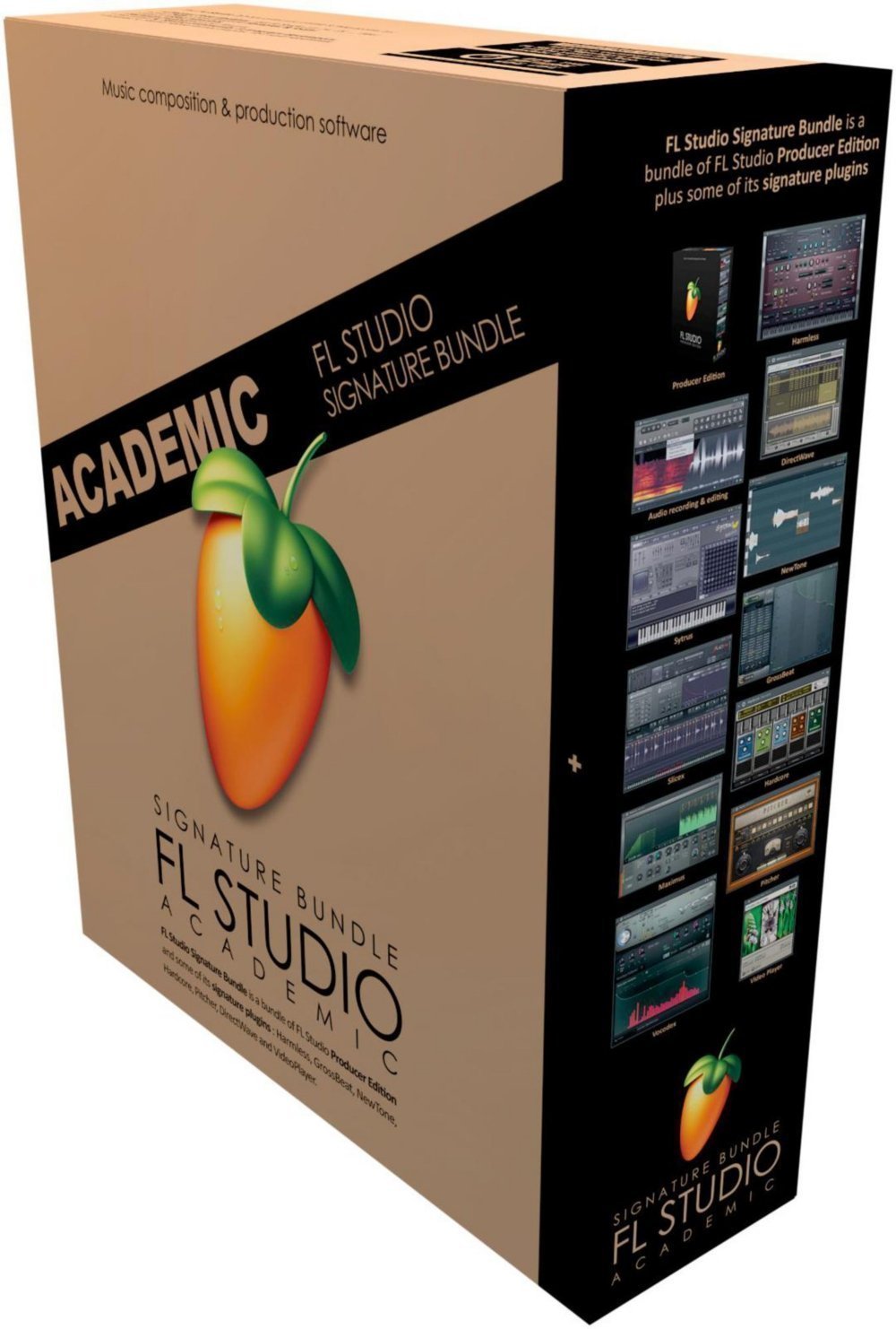 DAW snemalna programska oprema Image Line FL Studio 20 Academic Signature Bundle