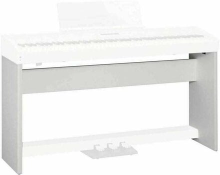 Suporte de madeira para teclado Roland KSC 72 Branco - 1