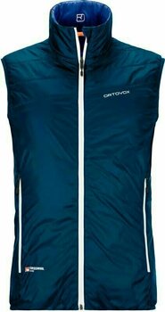 Vestă Ortovox Swisswool Piz Cartas M Petrol Blue M Vestă - 1