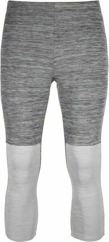 Sous-vêtements thermiques Ortovox Fleece Light Short Pants M Grey Blend XL Sous-vêtements thermiques