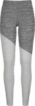 Lenjerie termică Ortovox Fleece Light Long Pants W Nuanțe de gri XS Lenjerie termică - 1