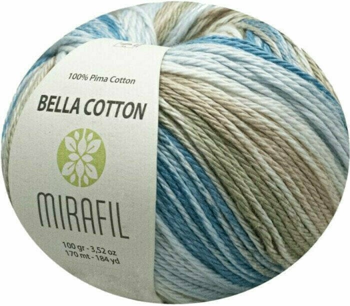 Fil à tricoter Mirafil Bella Cotton Turbo 517 Autumn