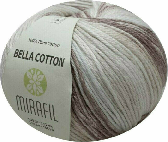 Kötőfonal Mirafil Bella Cotton Turbo 522 Natur Kötőfonal