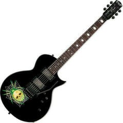 Electric guitar ESP KH-3 Spider Kirk Hammett Black Spider Graphic Electric guitar
