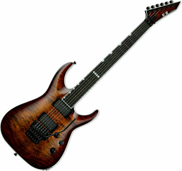 Elektrisk gitarr ESP E-II Horizon II FR Tiger Eye Sunburst - 1