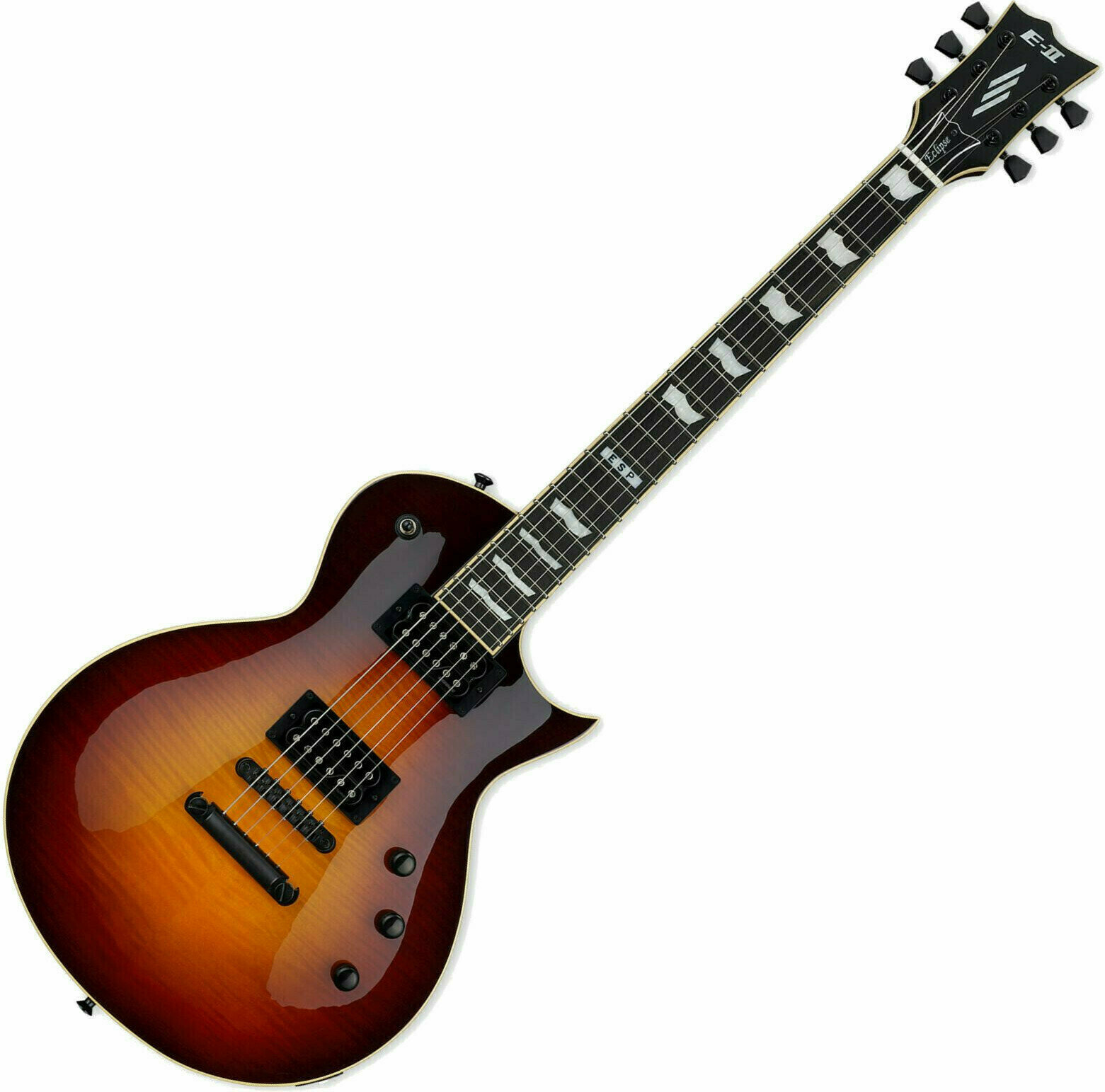Electric guitar ESP E-II Eclipse Full Thickness Tobacco Sunburst