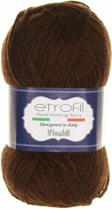 Knitting Yarn Etrofil Vivaldi 004 Brown
