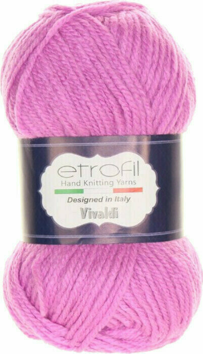Knitting Yarn Etrofil Vivaldi 024 Lila Knitting Yarn