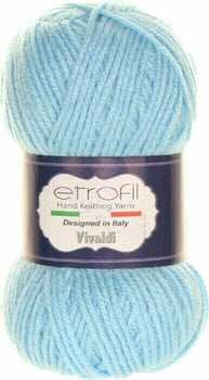 Knitting Yarn Etrofil Vivaldi 010 Light Blue - 1