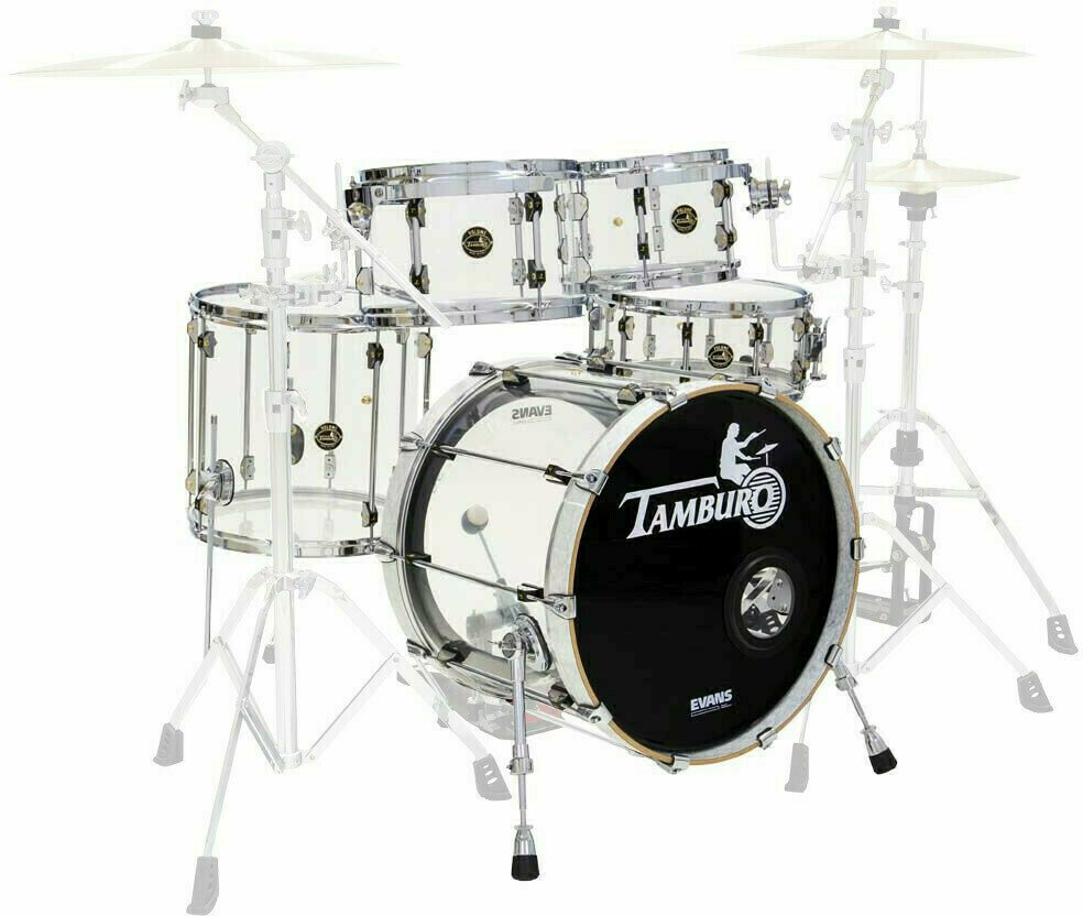 Akustik-Drumset Tamburo TB VL520N Transparent