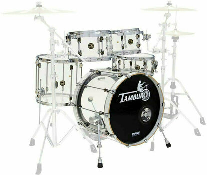 Akustik-Drumset Tamburo TB VL520N Transparent - 1