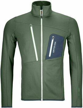 Hanorace Ortovox Fleece Grid M Green Forest XL Hanorace - 1